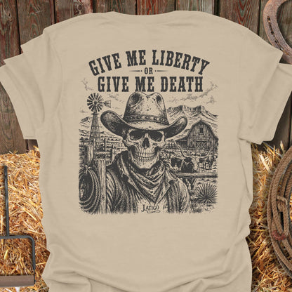 Printify T-Shirt Sand / S Liberty Tee