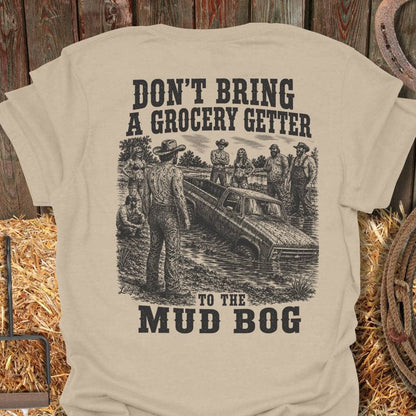 Printify T-Shirt Sand / S Mud Bog Tee