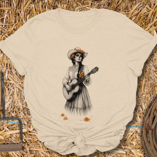Printify T-Shirt Sand / S Muerta Ballad Tee
