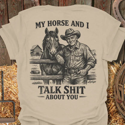 Printify T-Shirt Sand / S My Horse Tee
