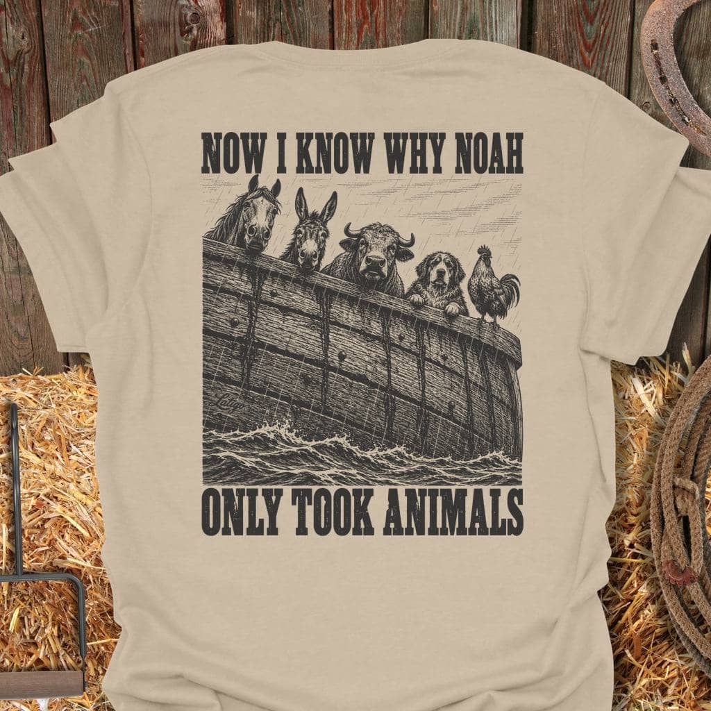 Printify T-Shirt Sand / S Noah's Ark Tee