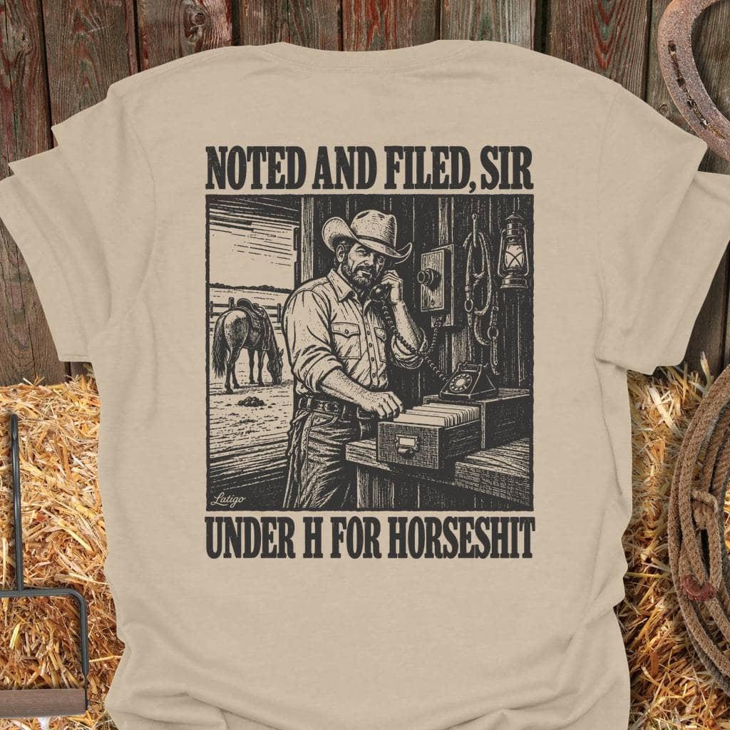 Printify T-Shirt Sand / S Noted And Filed Tee