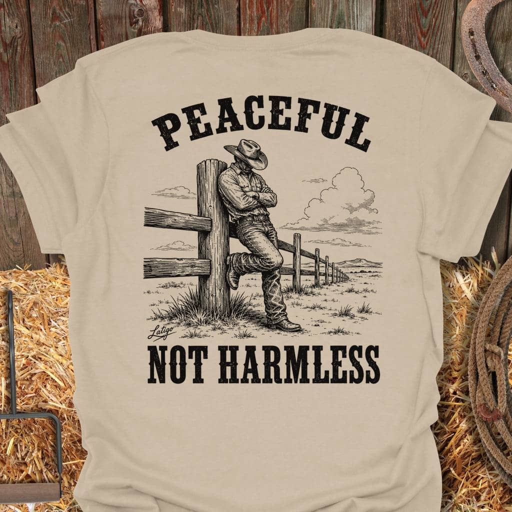 Printify T-Shirt Sand / S Peaceful Tee