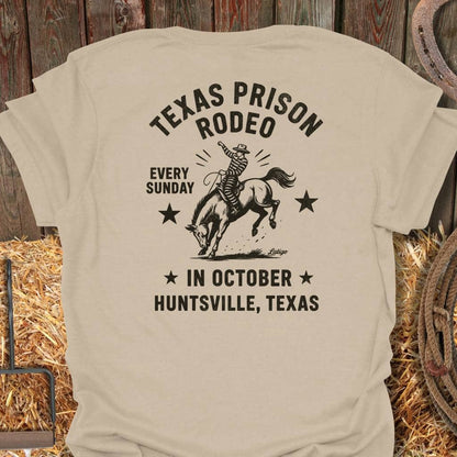 Printify T-Shirt Sand / S Prison Rodeo Participant Tee