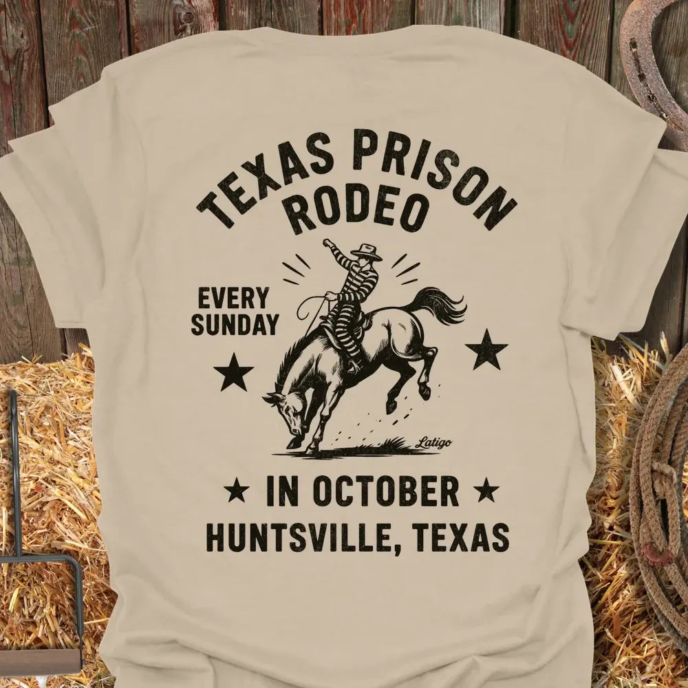 Printify T-Shirt Sand / S Prison Rodeo Tee