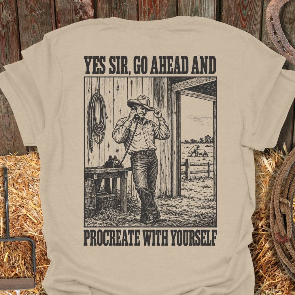 Printify T-Shirt Sand / S Procreate Yourself Tee