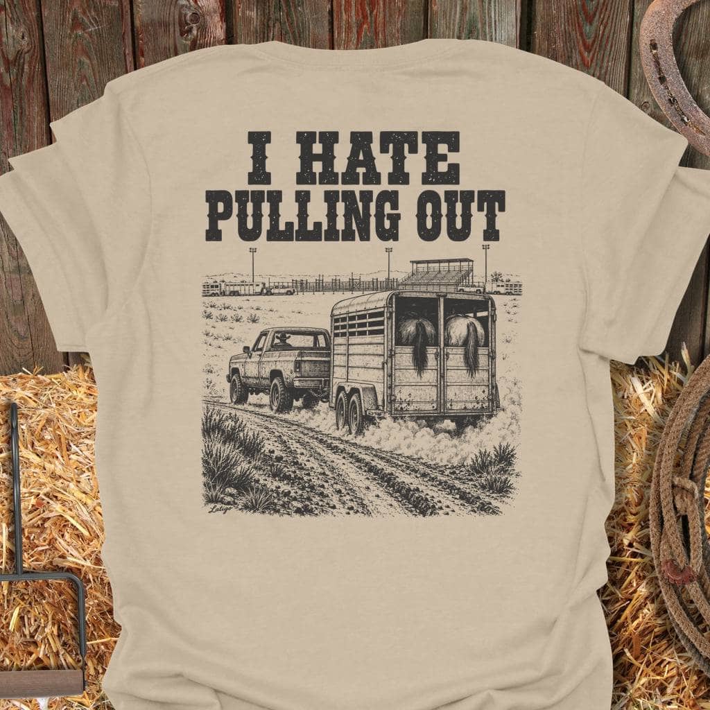 Printify T-Shirt Sand / S Pulling Out Tee