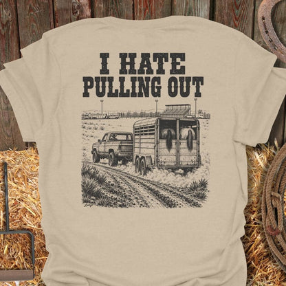 Printify T-Shirt Sand / S Pulling Out Tee