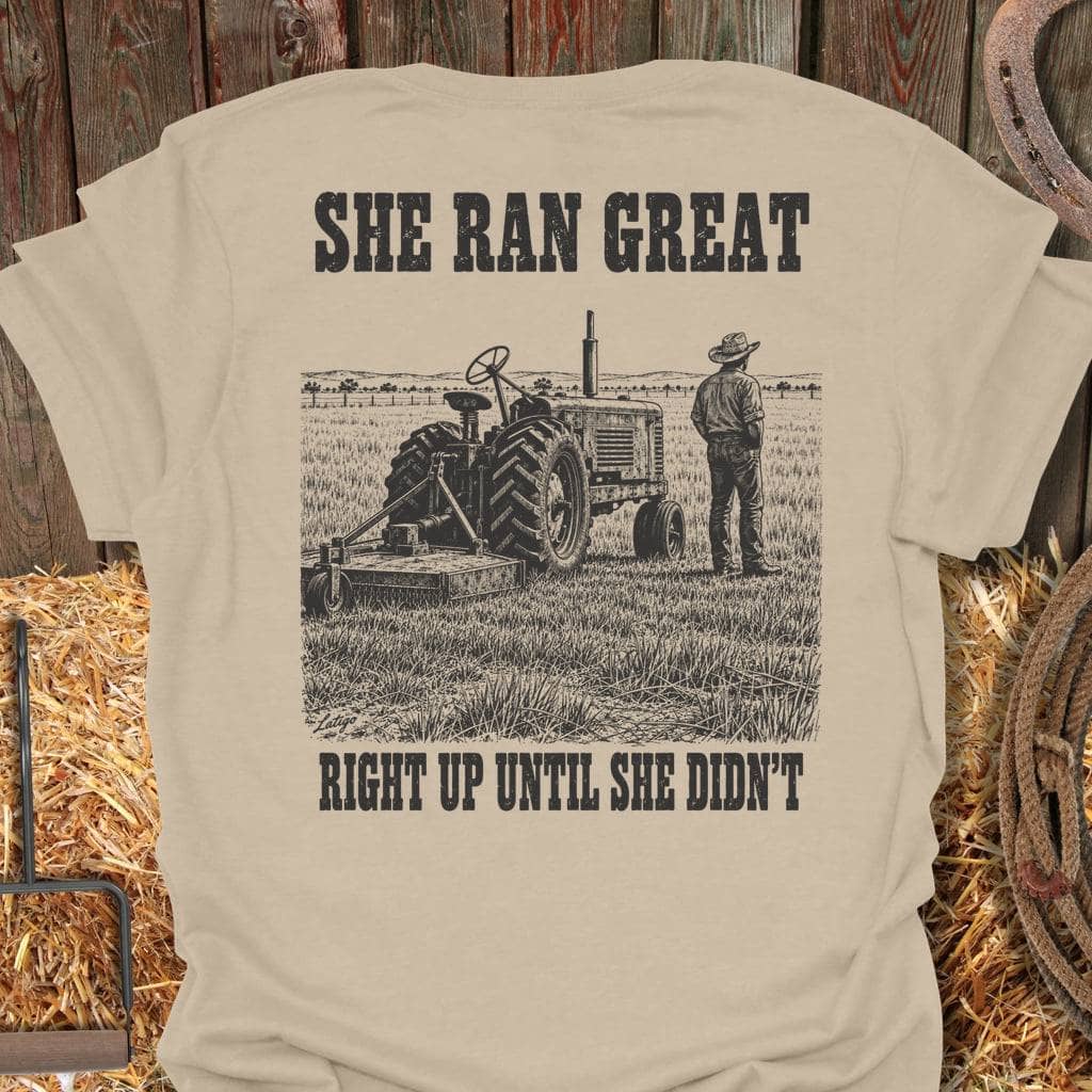 Printify T-Shirt Sand / S Ran Great Tee