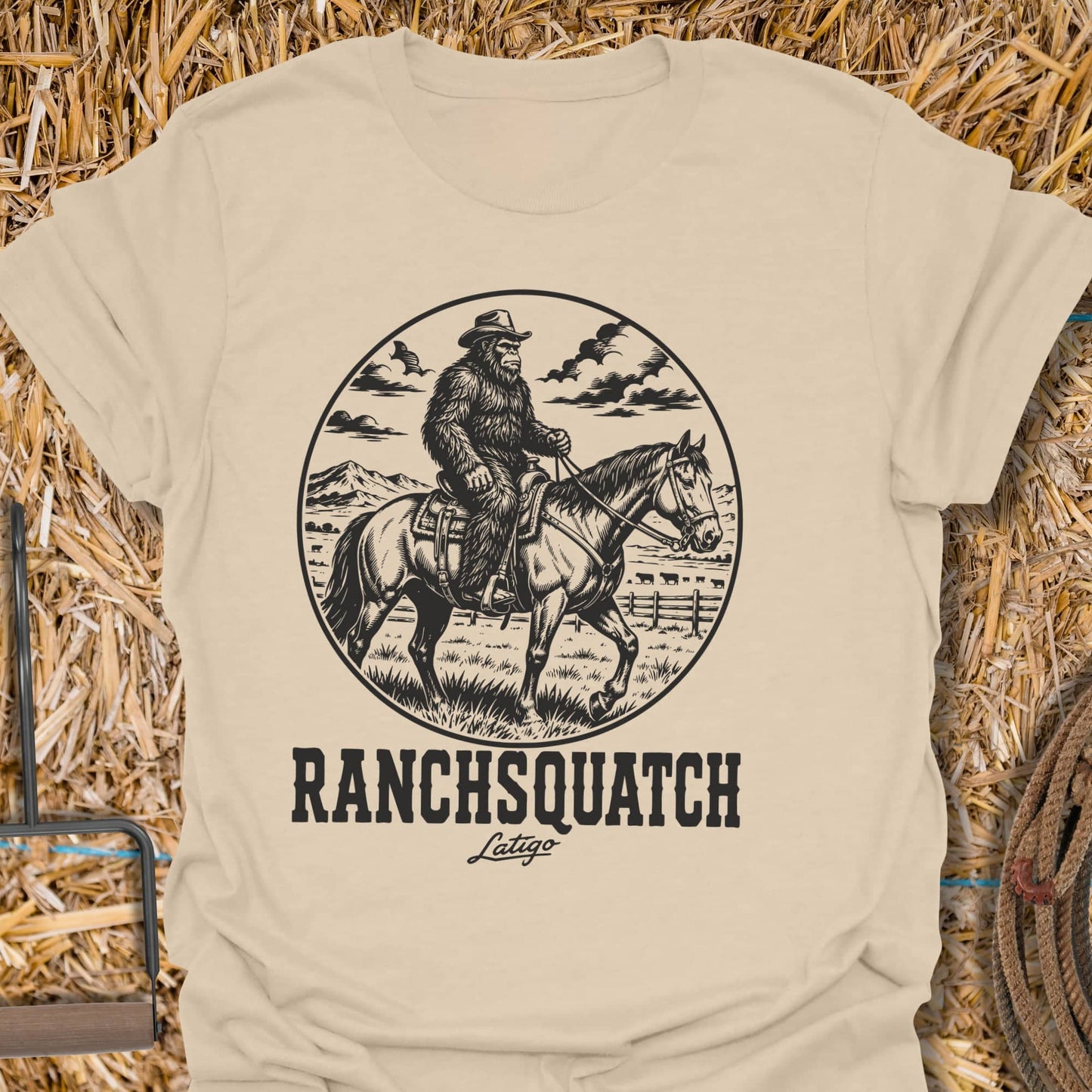 Printify T-Shirt Sand / S Ranchsquatch Tee