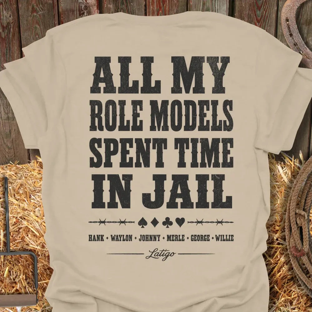 Printify T-Shirt Sand / S Role Models Tee