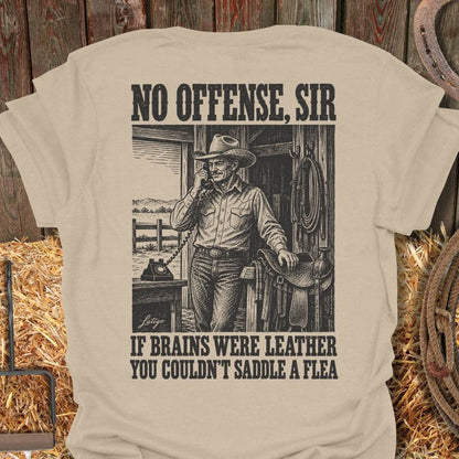 Printify T-Shirt Sand / S Saddle A Flea Tee