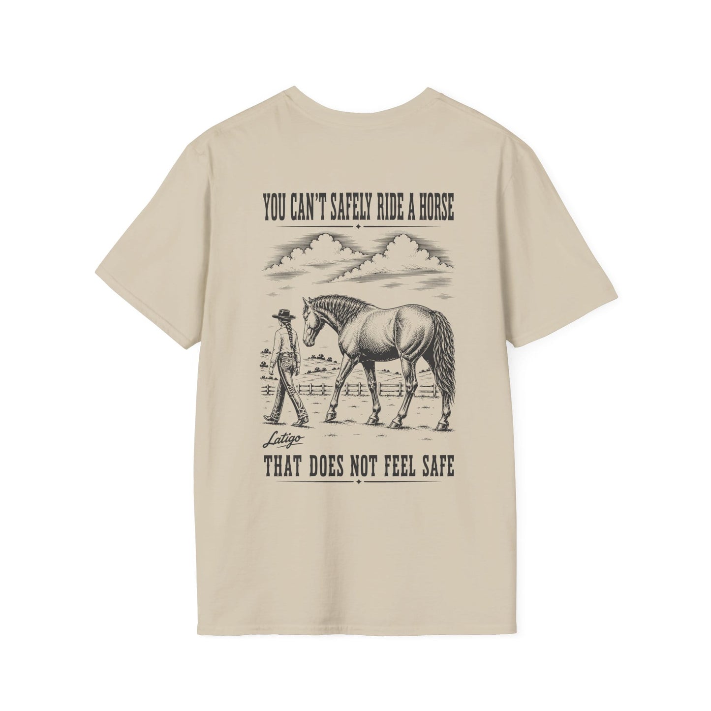 Printify T-Shirt Sand / S Safe Tee