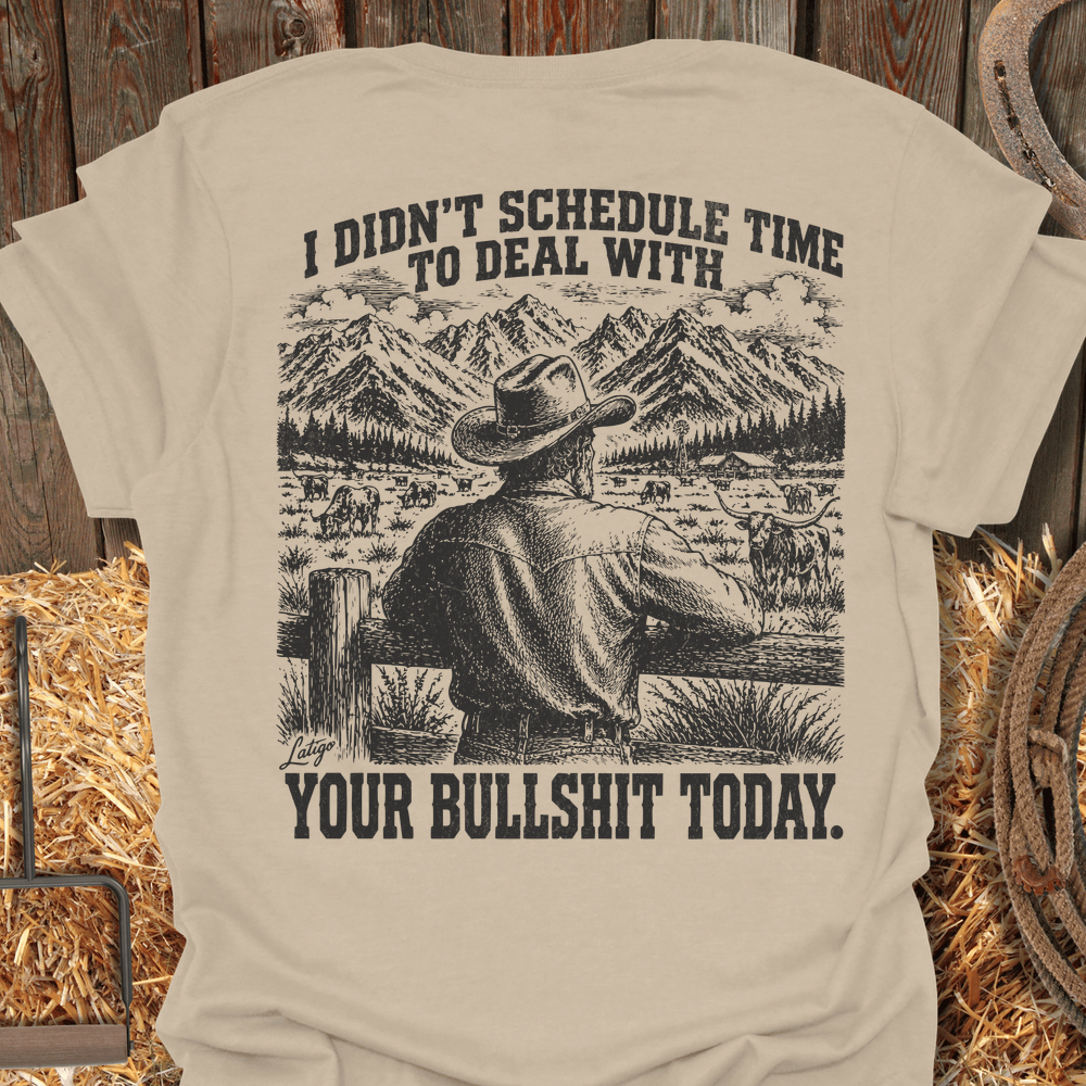 Printify T-Shirt Sand / S Schedule Tee