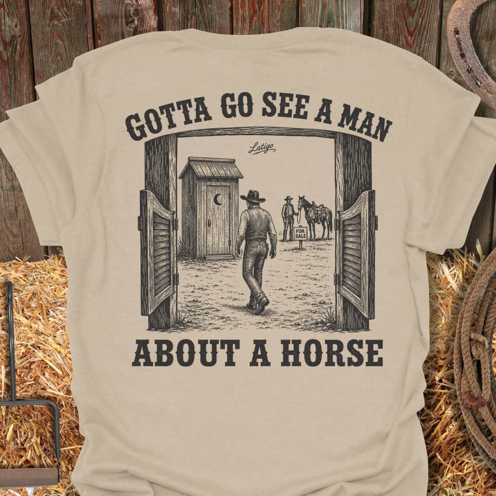 Printify T-Shirt Sand / S See A Man Tee