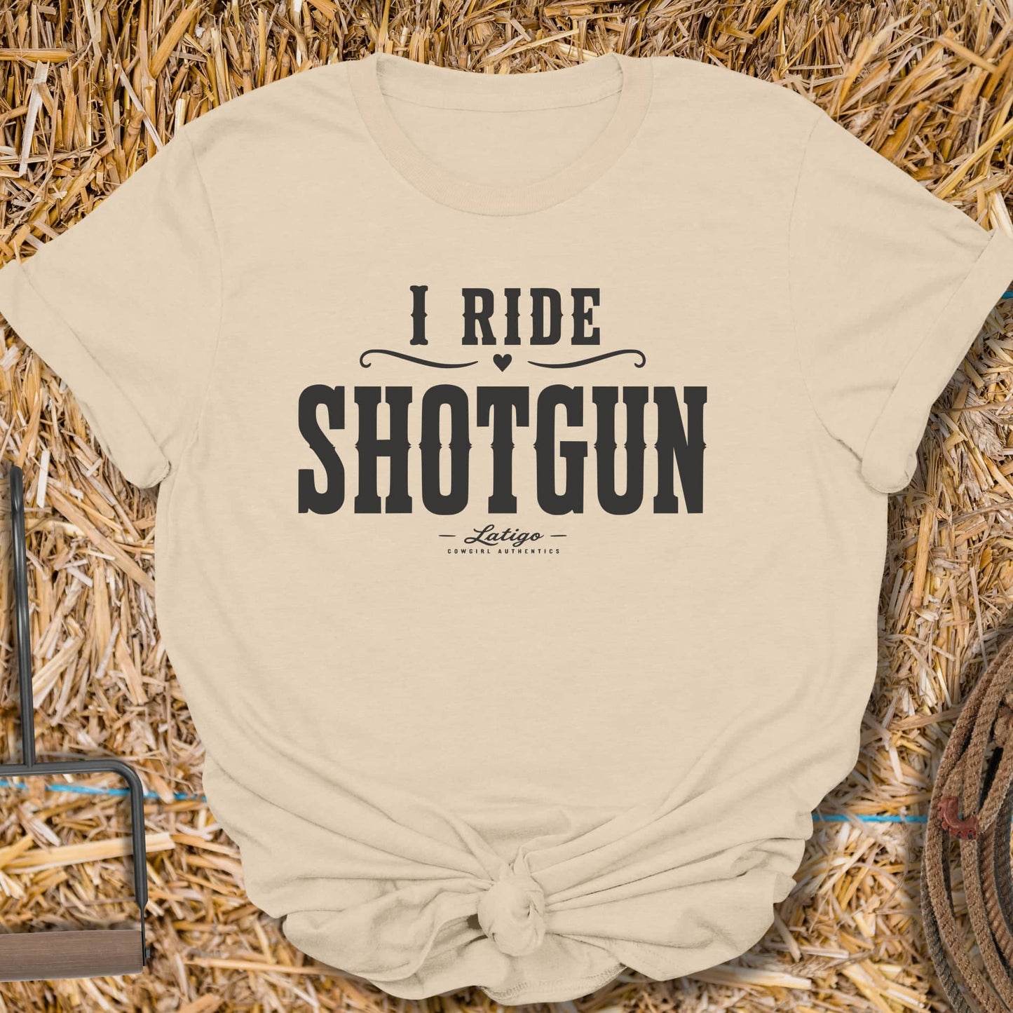 Printify T-Shirt Sand / S Shotgun Tee