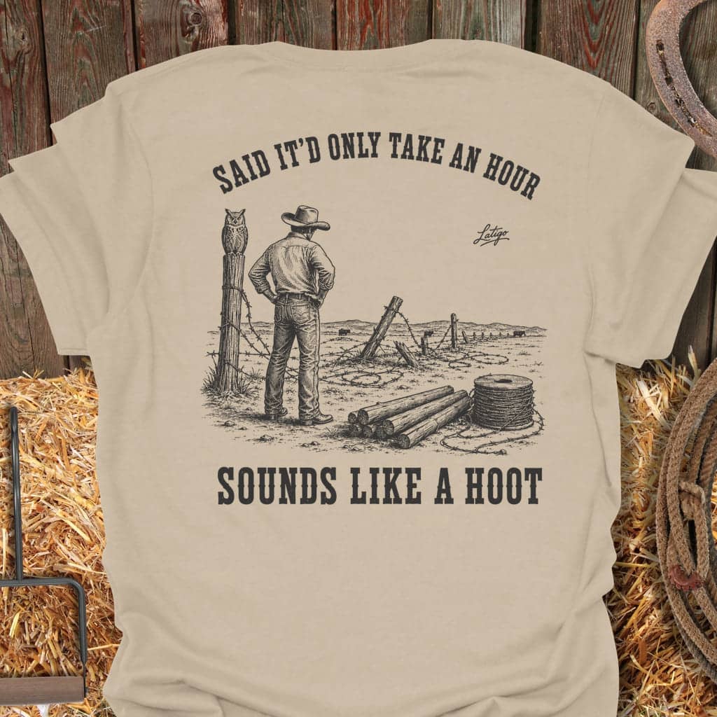 Printify T-Shirt Sand / S Sounds Like A Hoot Tee