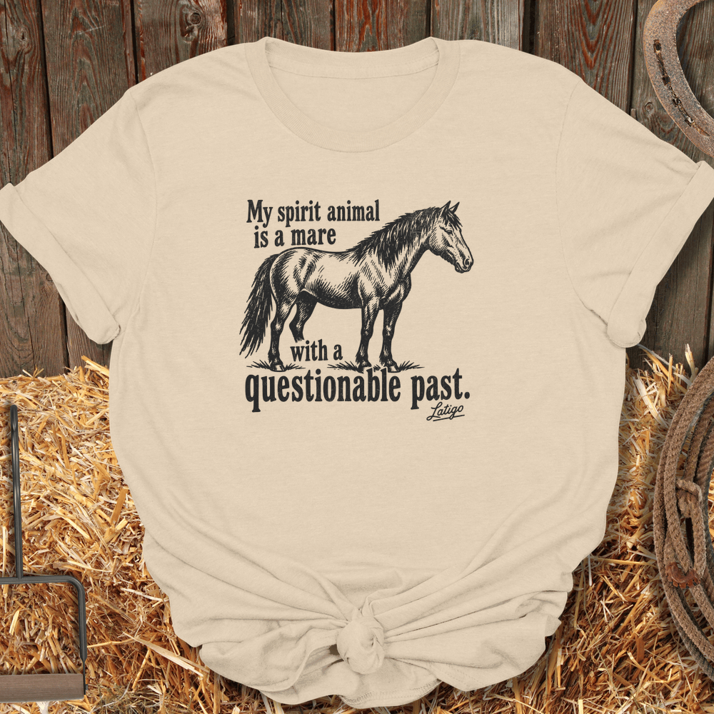 Printify T-Shirt Sand / S Spirit Animal Mare Tee