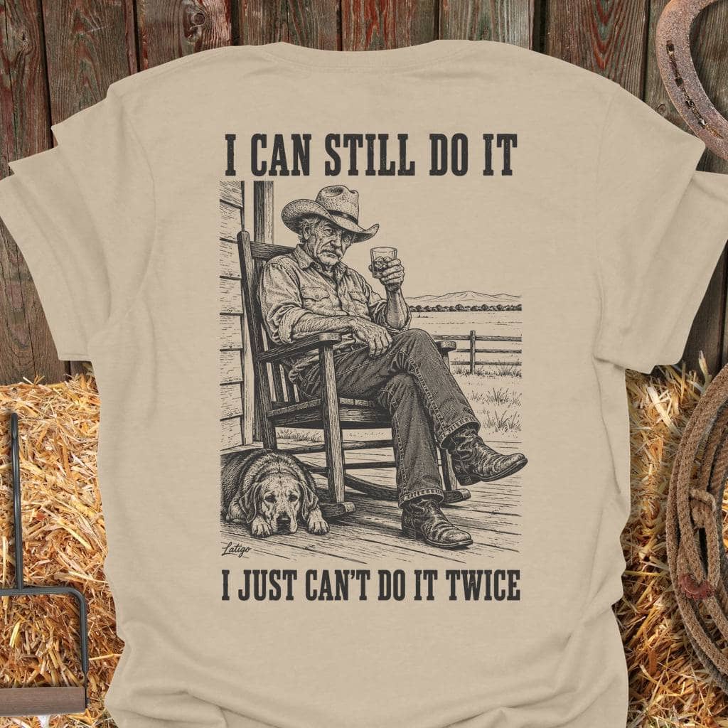 Printify T-Shirt Sand / S Still Do It Tee