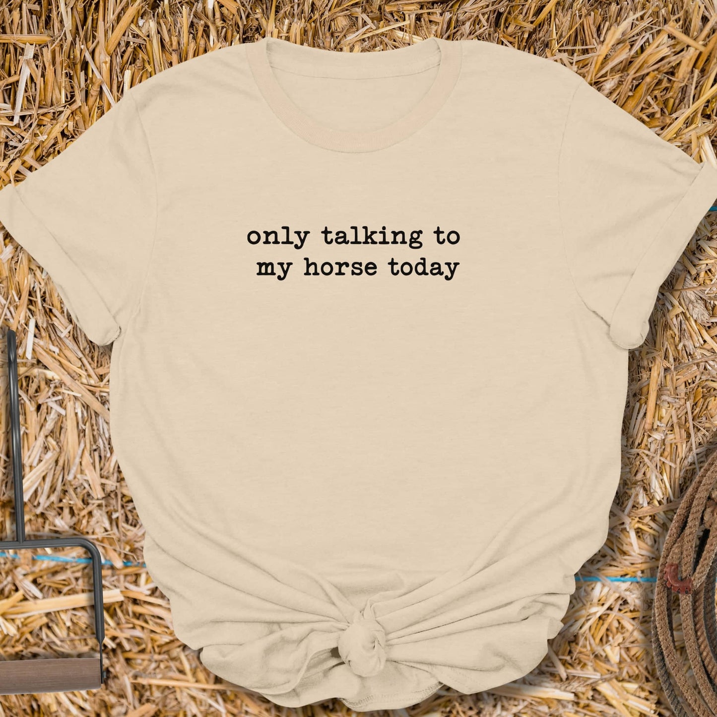 Printify T-Shirt Sand / S Talking Tee