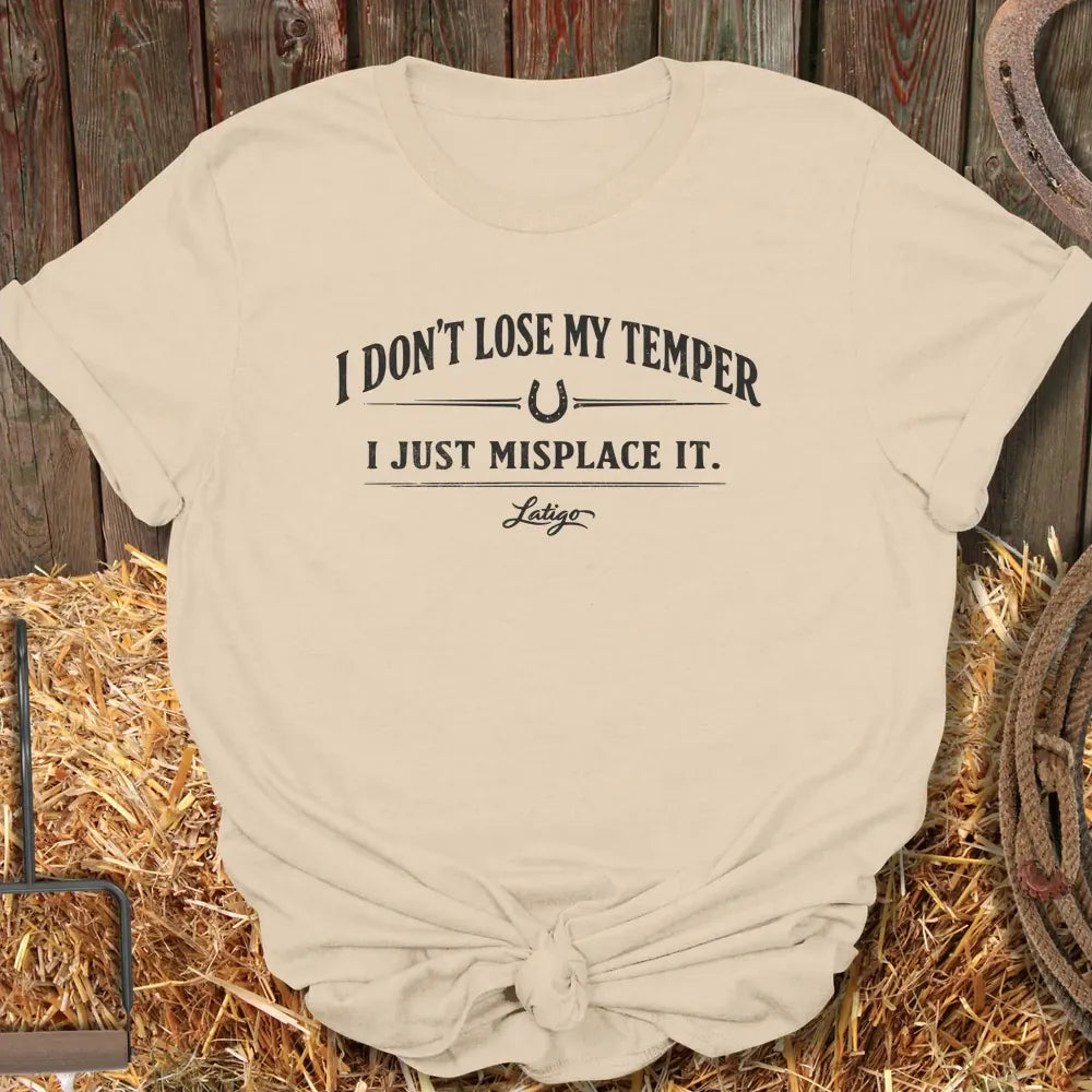 Printify T-Shirt Sand / S Temper Tee