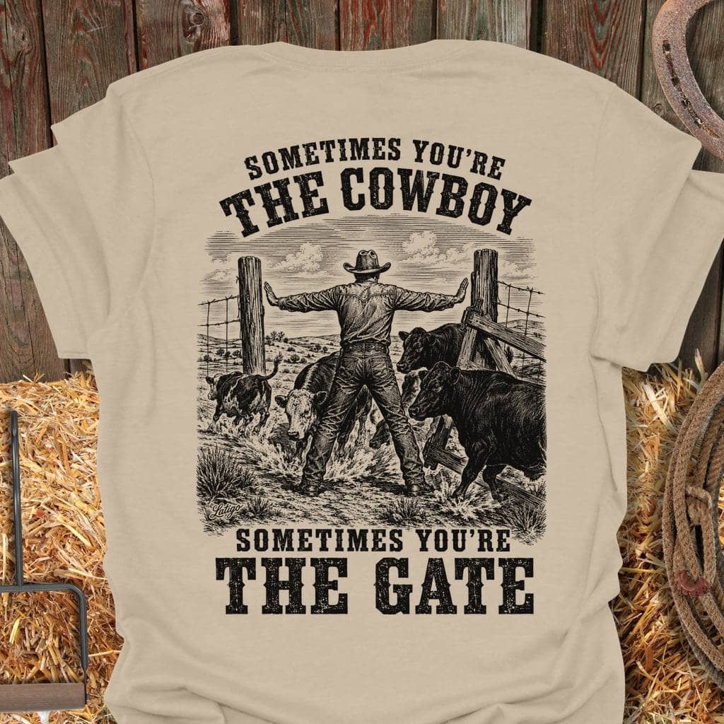 Printify T-Shirt Sand / S The Gate Tee