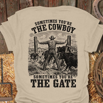 Printify T-Shirt Sand / S The Gate Tee