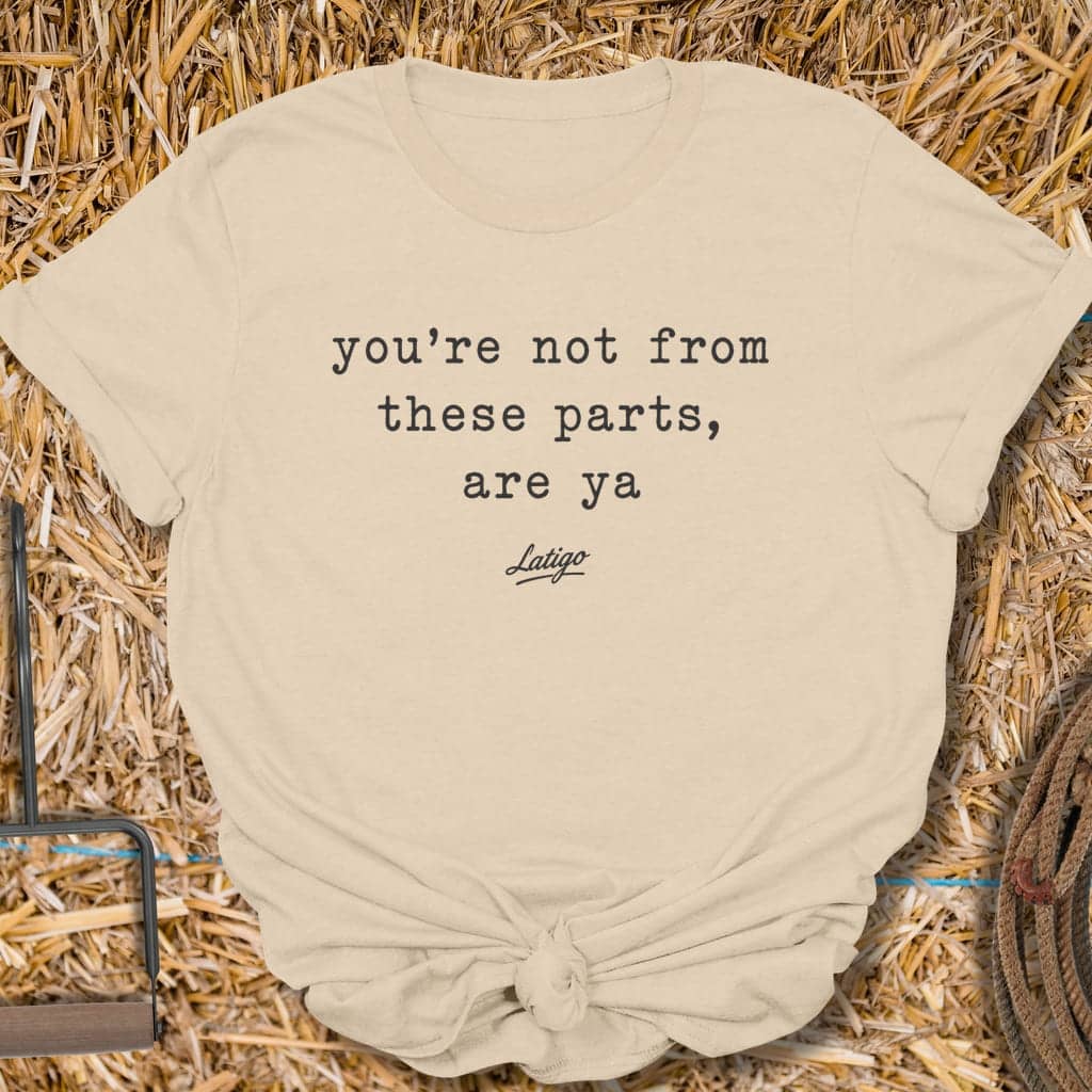 Printify T-Shirt Sand / S These Parts Tee