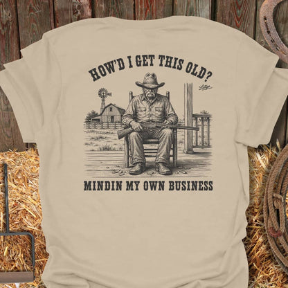Printify T-Shirt Sand / S This Old Tee