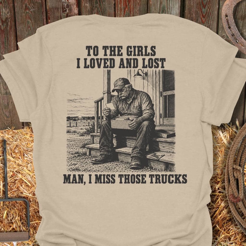 Printify T-Shirt Sand / S Those Trucks Tee