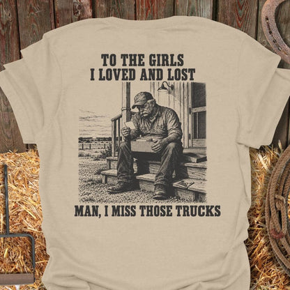 Printify T-Shirt Sand / S Those Trucks Tee