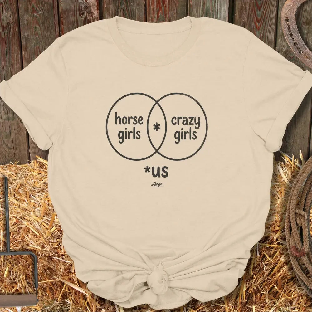 Printify T-Shirt Sand / S Venn Diagram Tee