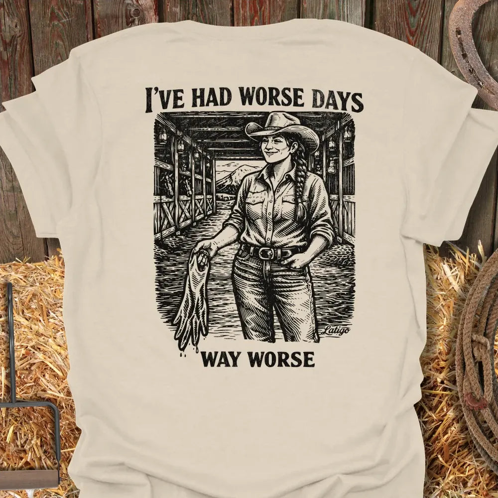 Printify T-Shirt Sand / S Way Worse Tee