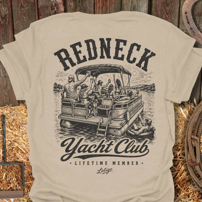 Printify T-Shirt Sand / S Yacht Club Tee