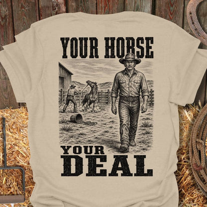 Printify T-Shirt Sand / S Your Deal Tee