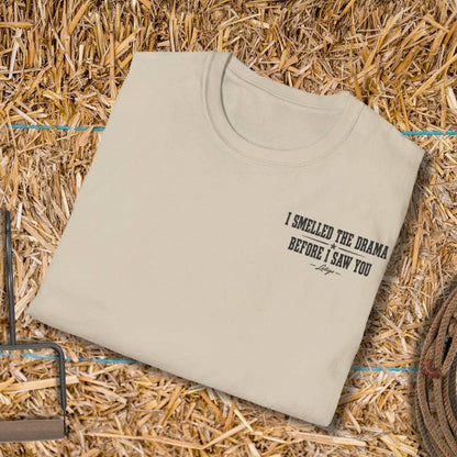 Printify T-Shirt Smelled The Drama Tee