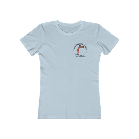 Printify T-Shirt Solid Light Blue / S The Boyfriend Tee