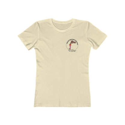 Printify T-Shirt Solid Natural / S The Boyfriend Tee