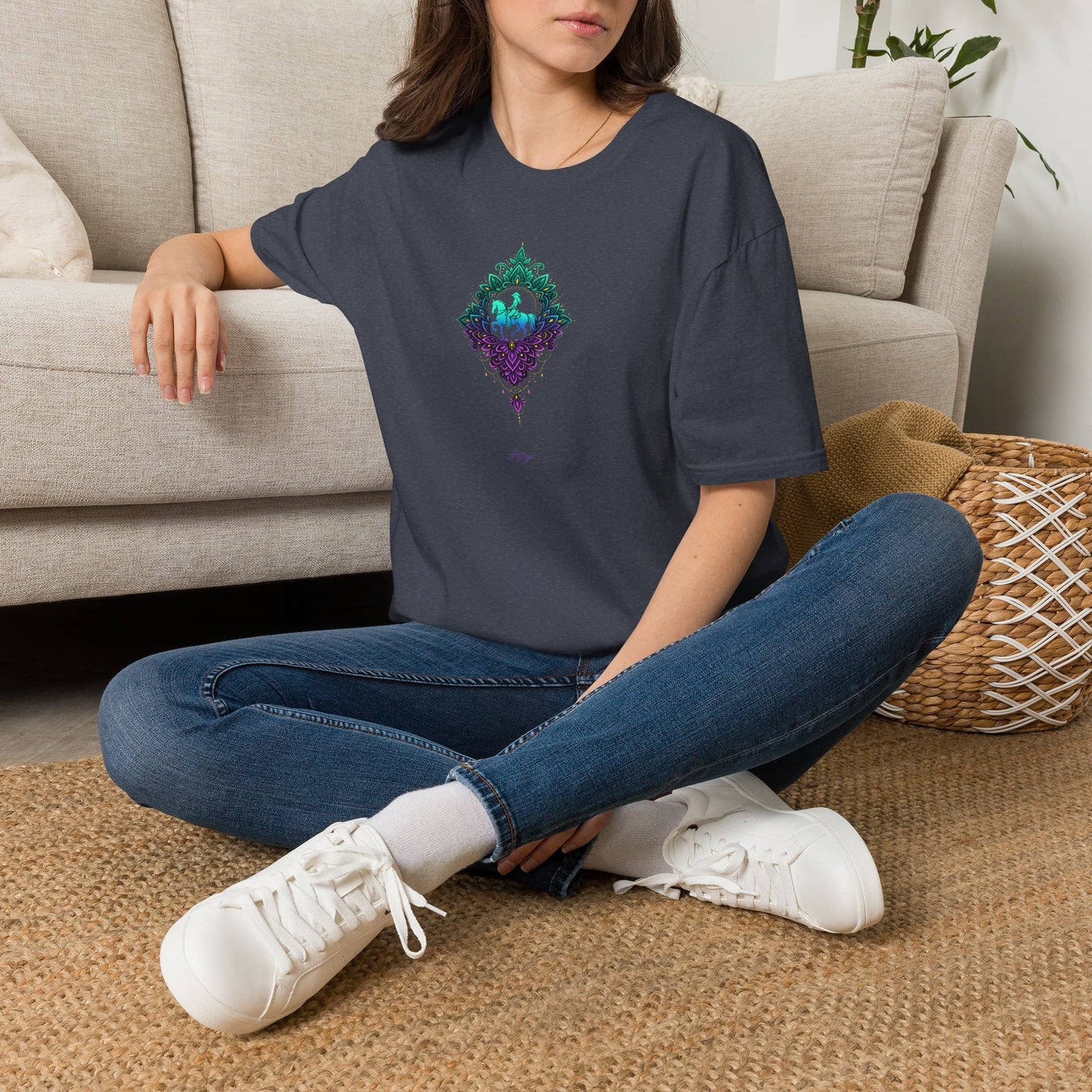 Printify T-Shirt Spirit in Bloom Tee