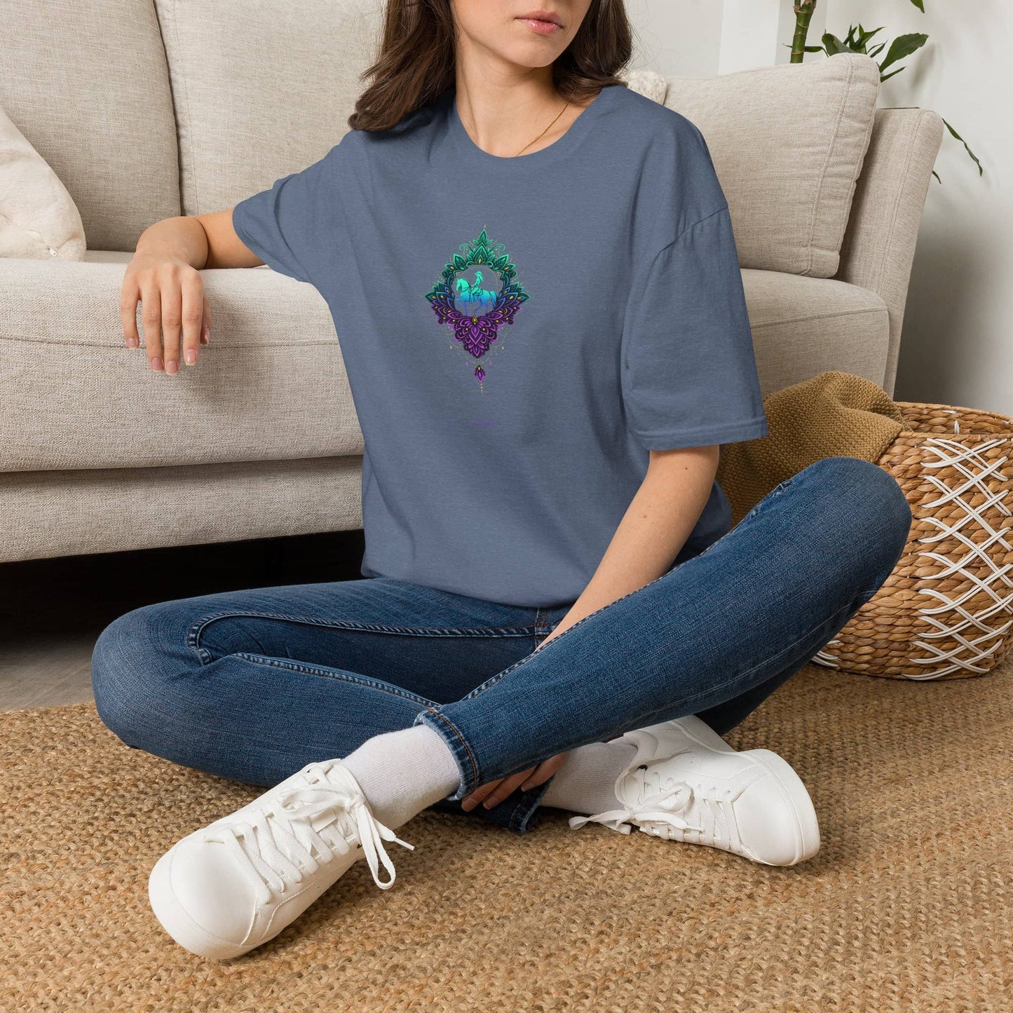 Printify T-Shirt Spirit in Bloom Tee
