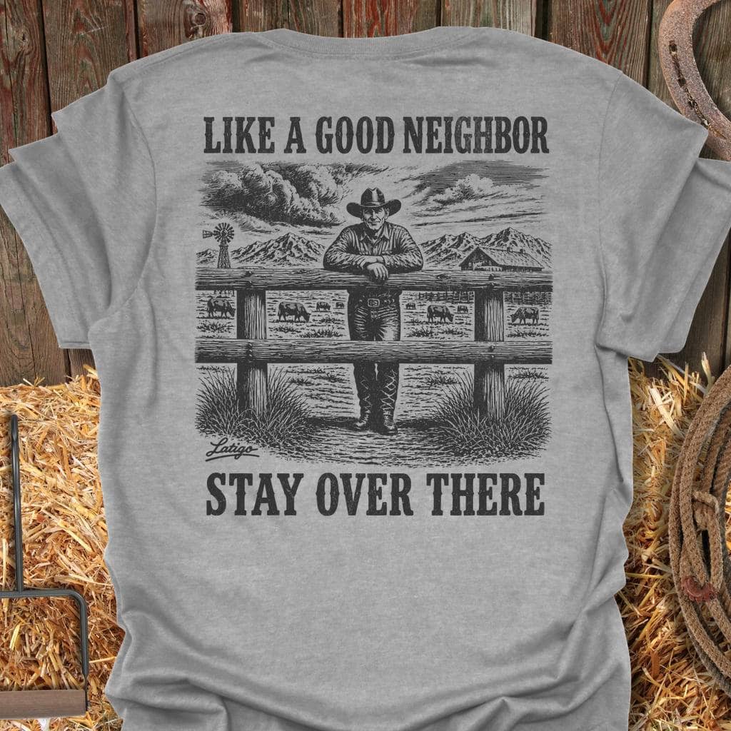 Printify T-Shirt Sport Grey / 4XL Good Neighbor Big Country Tee