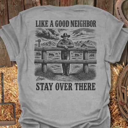 Printify T-Shirt Sport Grey / 4XL Good Neighbor Big Country Tee