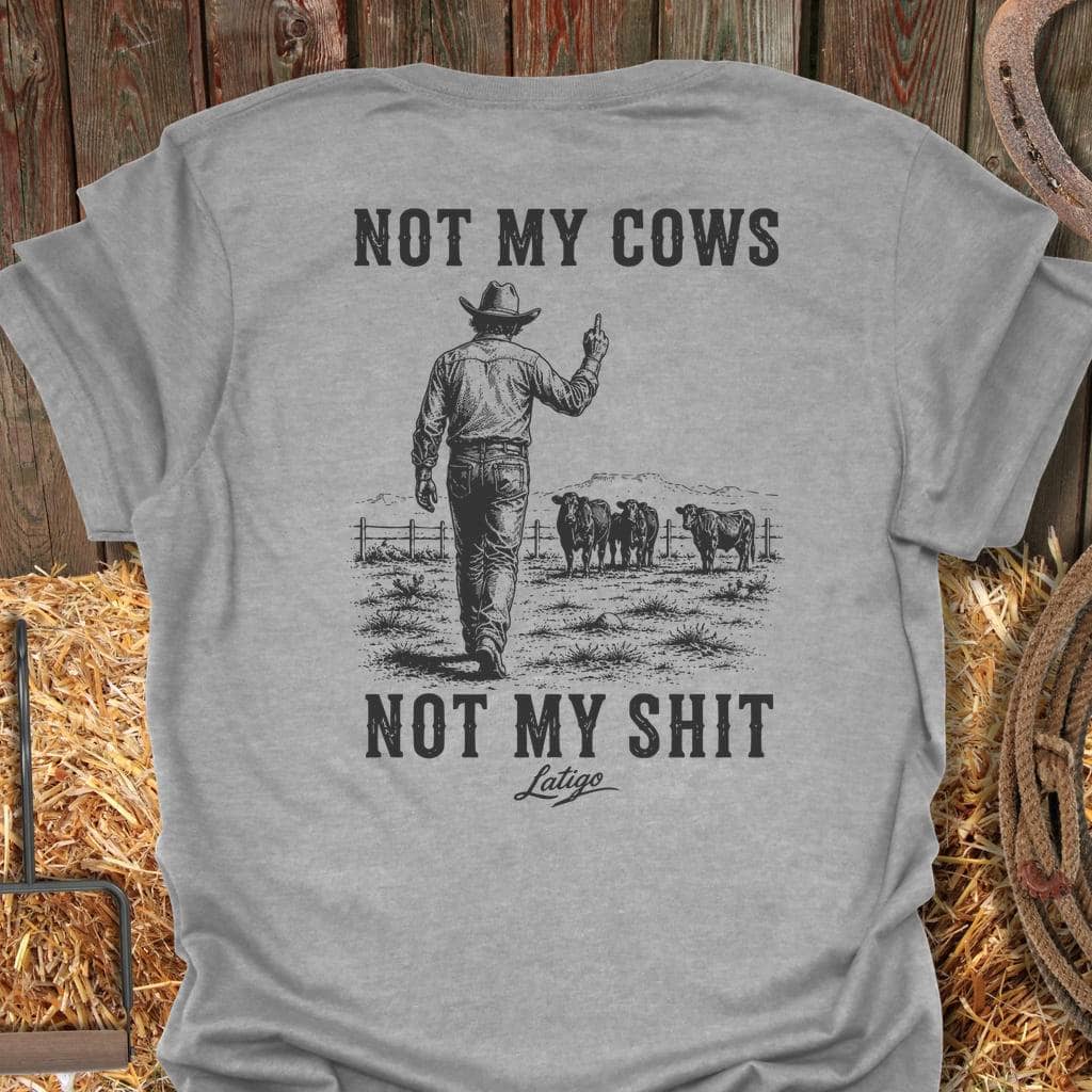 Printify T-Shirt Sport Grey / 4XL My Cows Big Country Tee