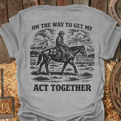 Printify T-Shirt Sport Grey / S Act Together Tee