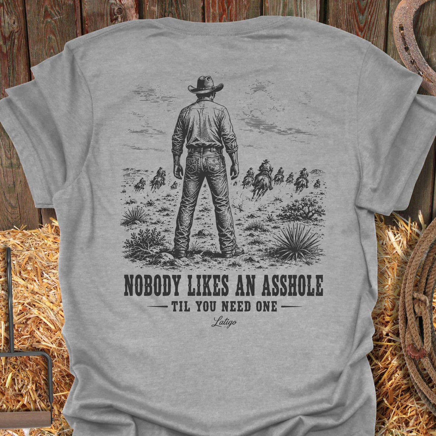 Printify T-Shirt Sport Grey / S Ahole Tee
