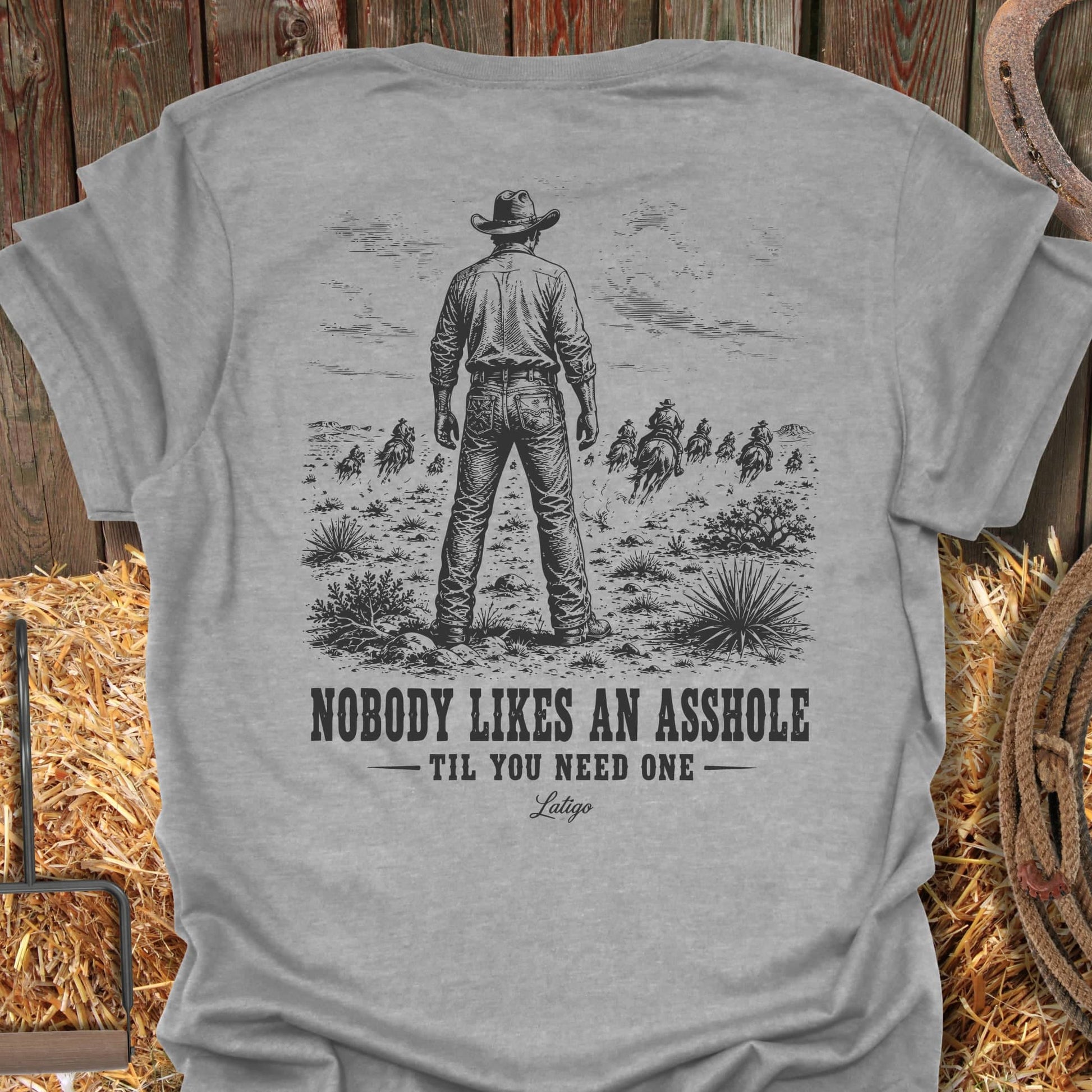 Printify T-Shirt Sport Grey / S Ahole Tee