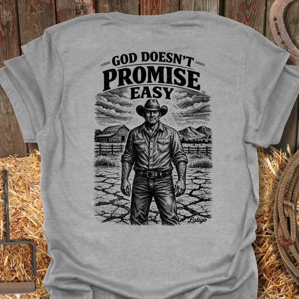 Printify T-Shirt Sport Grey / S Ain't Easy Tee