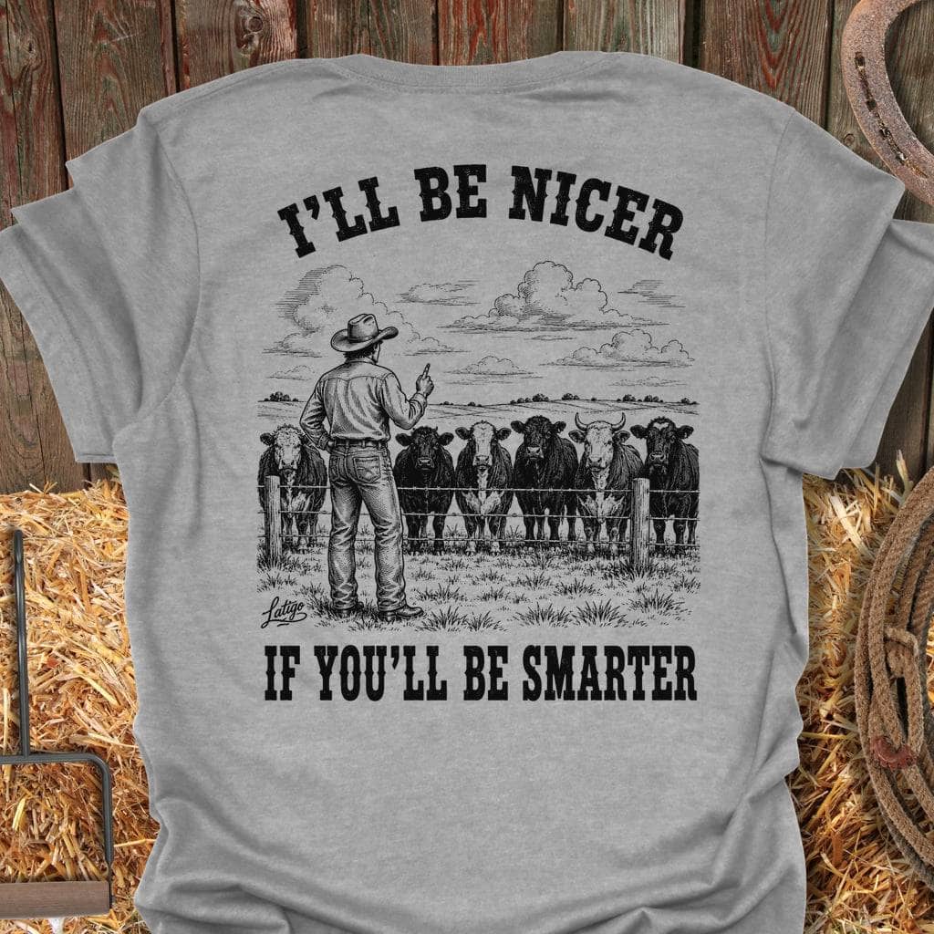 Printify T-Shirt Sport Grey / S Be Smarter Tee