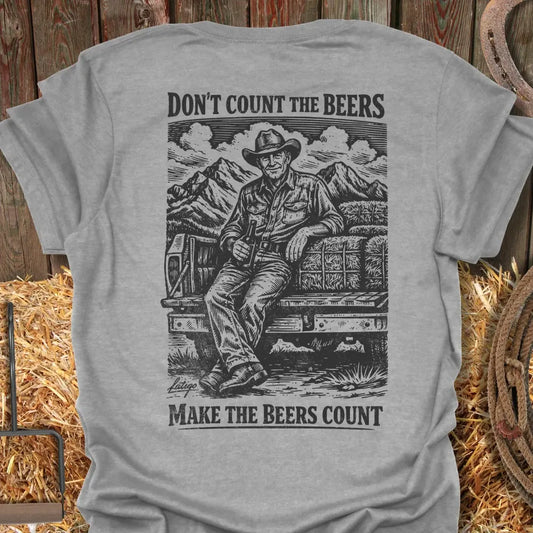 Printify T-Shirt Sport Grey / S Beers Count Tee