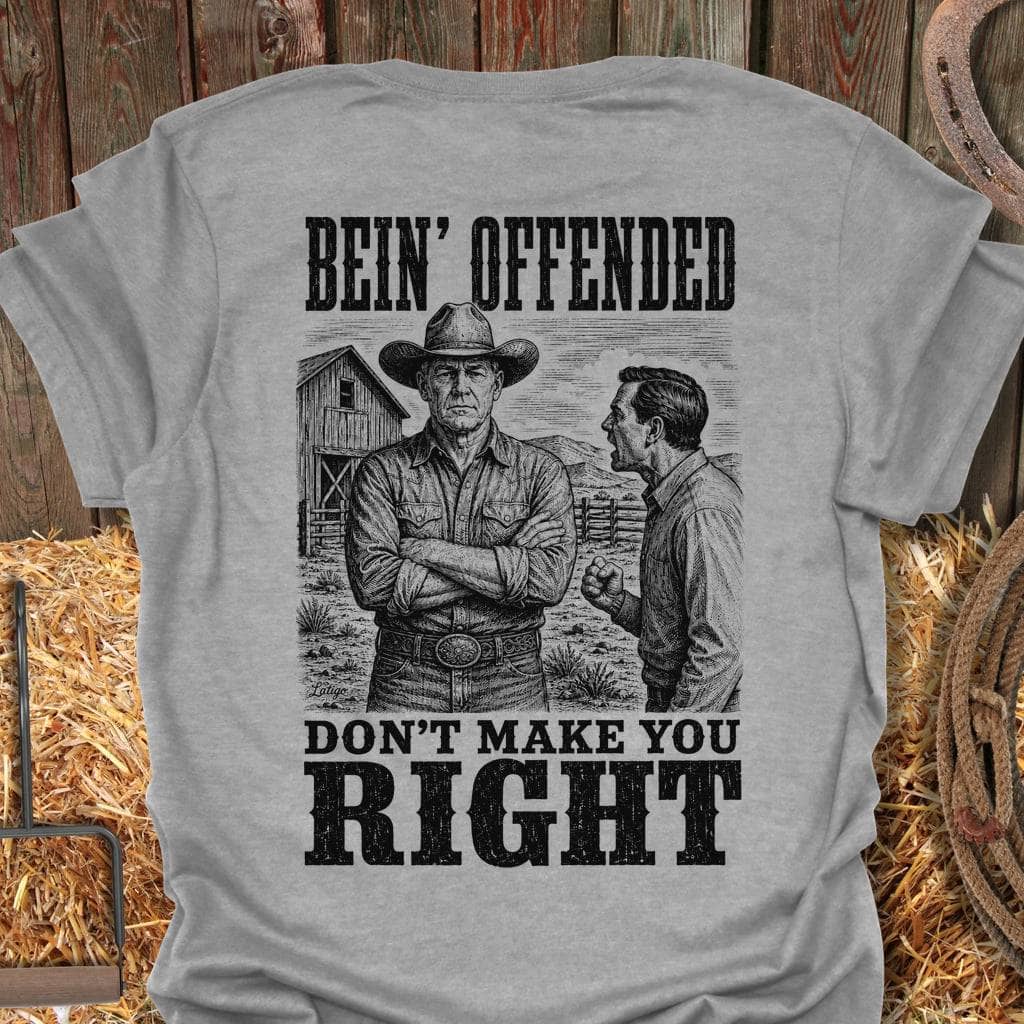 Printify T-Shirt Sport Grey / S Bein' Offended Tee